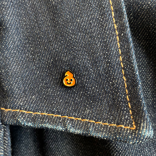 Tiny Poo Enamel Pin